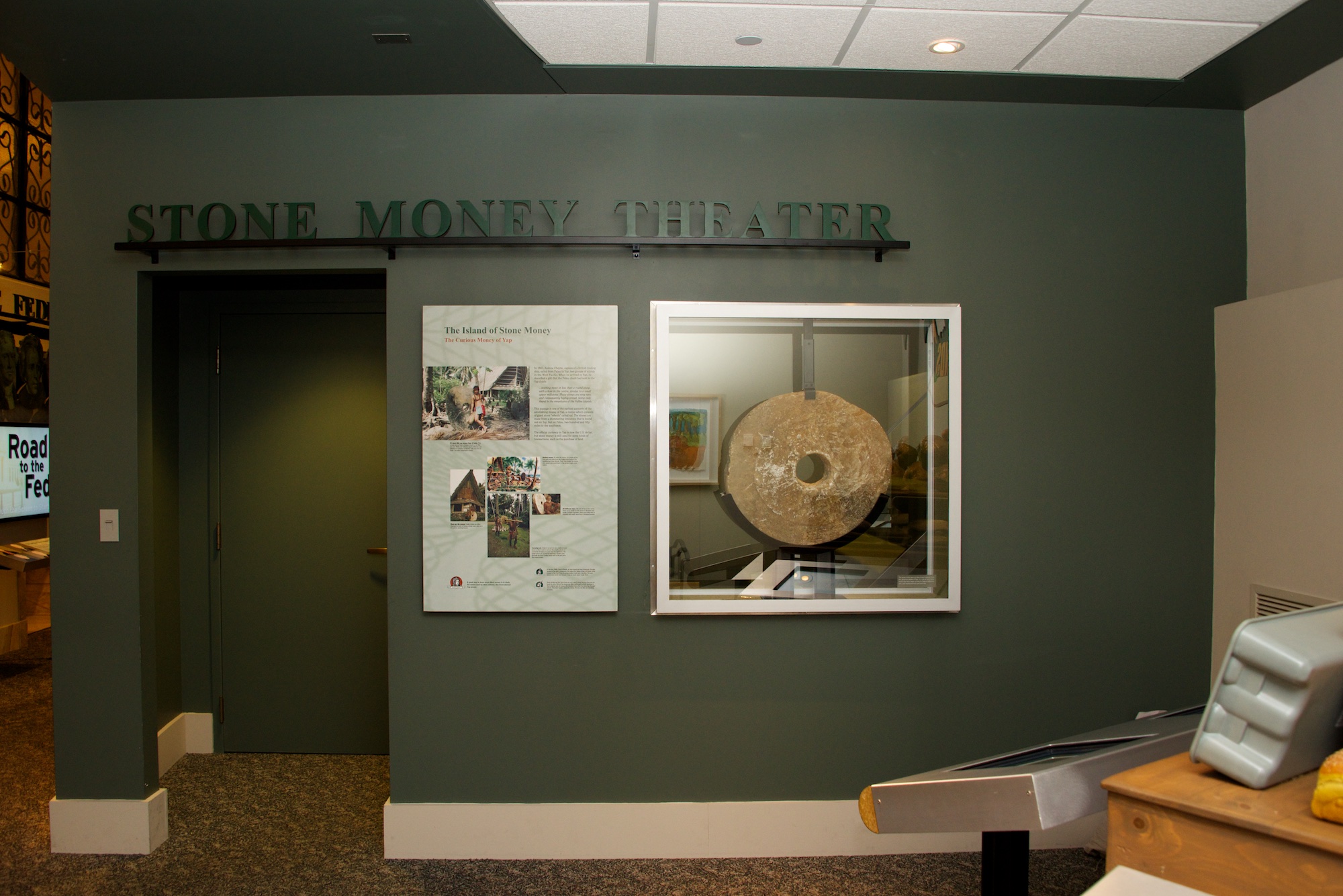 Photo of Interior of the Money Museum in Cleveland