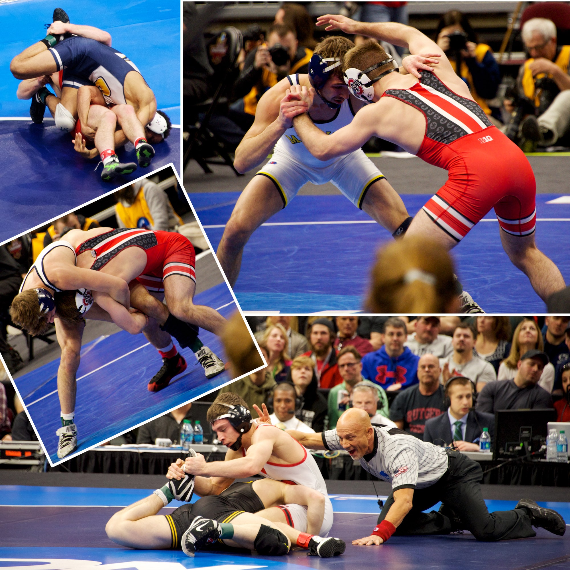 Indoor Picture of NCAA Division I Wrestling Championships Cleveland Quicken Loans Arena
